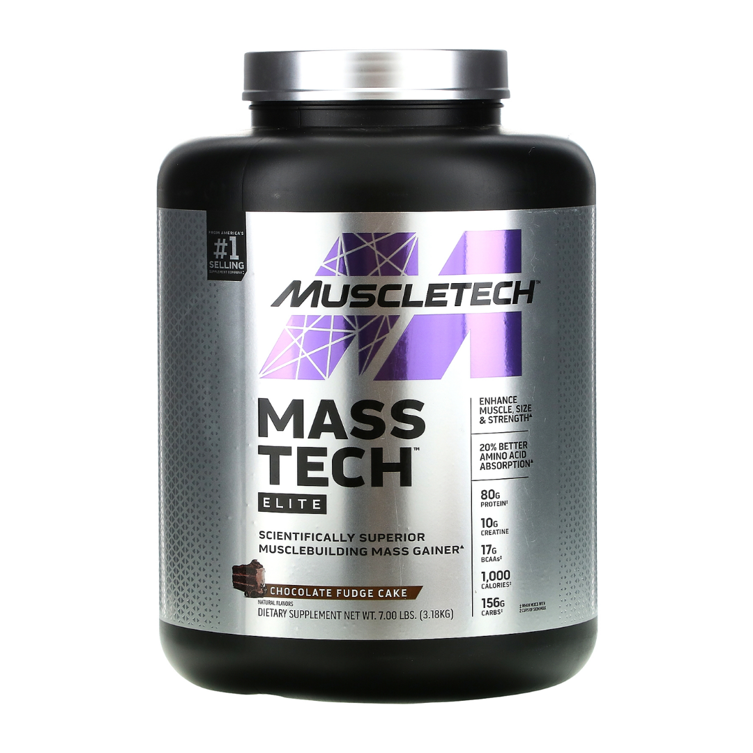 MuscleTech Mass Tech Elite (3.2kg) – Gym Supplements – Vitamin ...