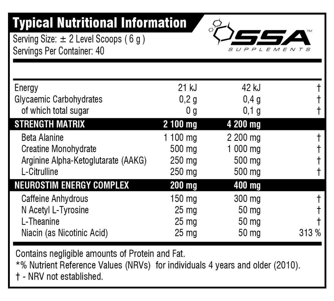 SSA-Supplements-Hellfire-Original-240g-Nutritional-Information