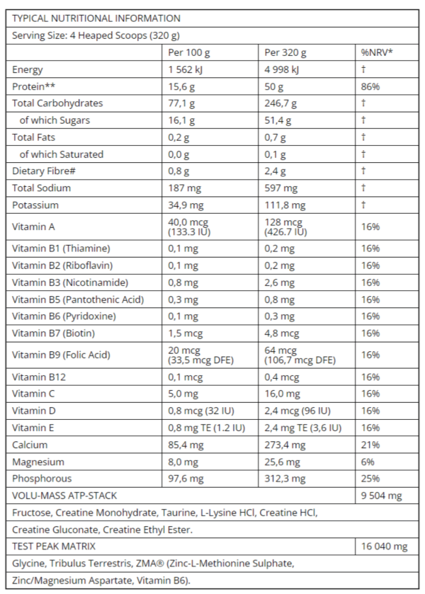 TNT Mercury Supa Mass (4.2kg) – Gym Supplements – Vitamin Supplements ...