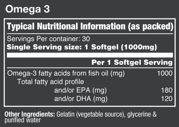 Vitatech-Omega-3-Complex-30-Softgels-Nutritional-Information